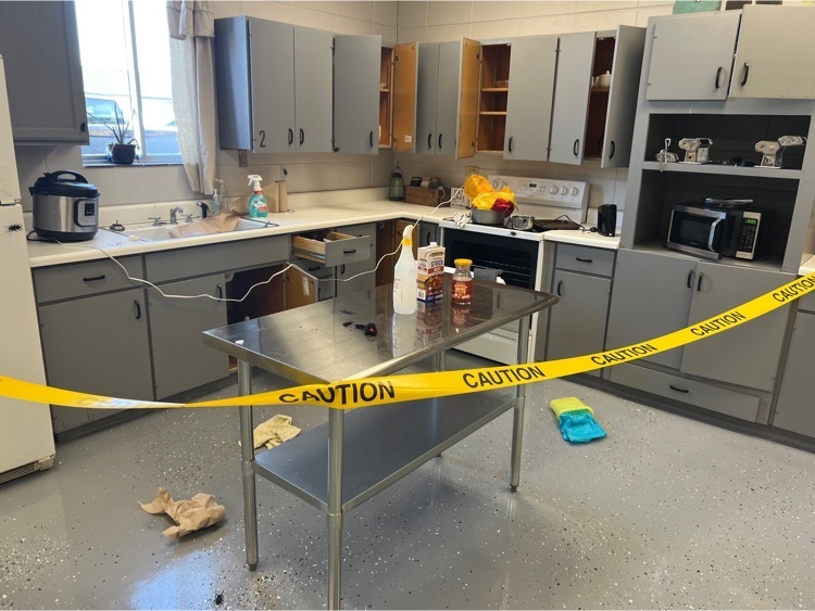 Kitchen Crime Scene