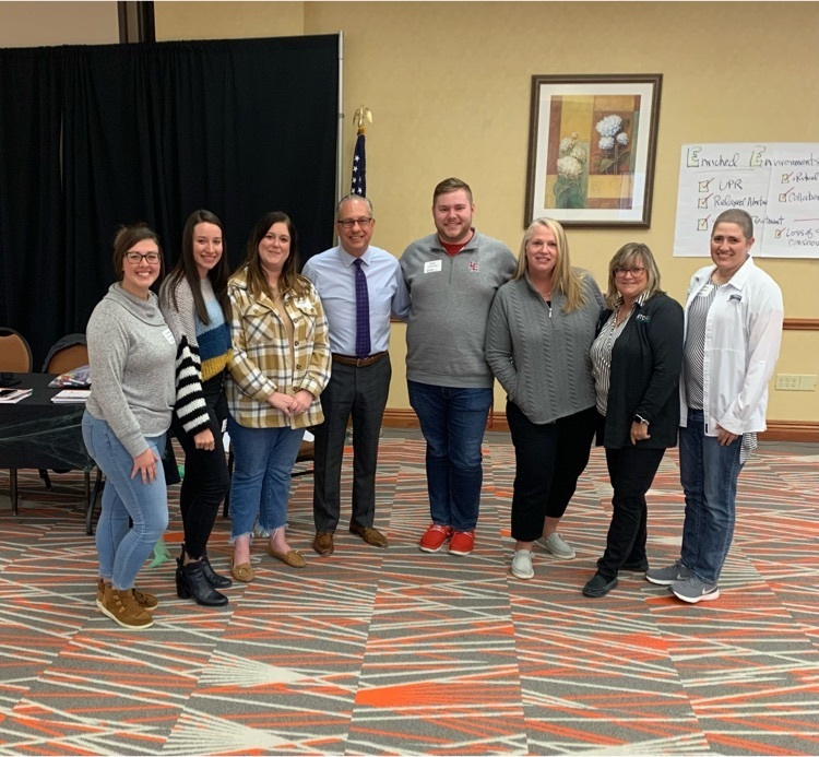 Five MVBT teachers attend conference with Mike Rutherford.