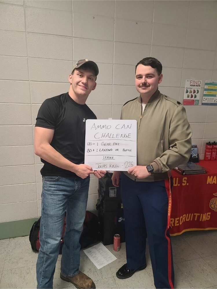 Marines visit.